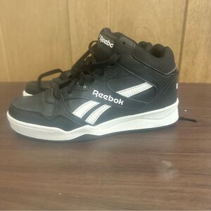 Reebok Black & White High-Top Sneakers – Like New